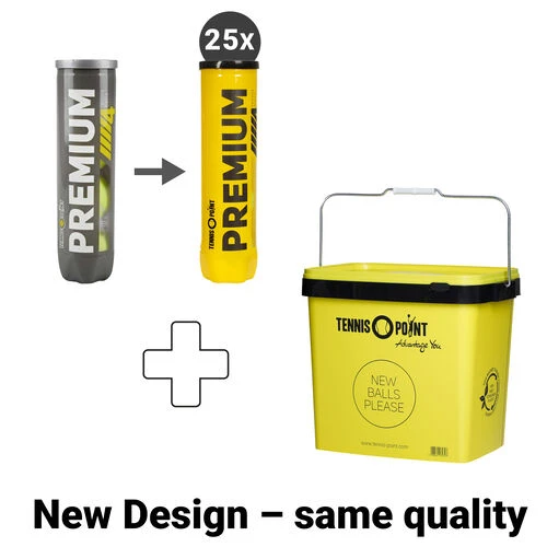 25 X Premium 4 Ball Tube Plus Ball Bucket 1 25 X Premium 4 Ball Tube Plus Ball Bucket