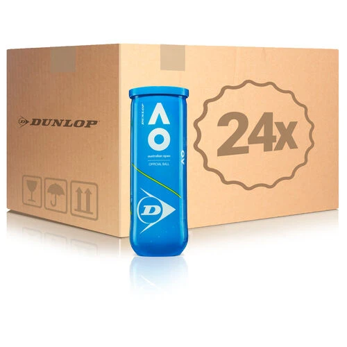 Dunlop Australian Open 24x 3 Ball Tube 1 Dunlop Australian Open 24x 3 Ball Tube