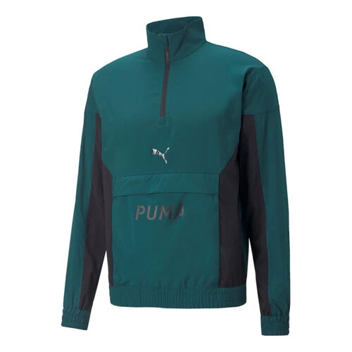 Puma Fit Woven 1/2 Zip Hoodie Men 1 Puma Fit Woven 1/2 Zip Hoodie Men