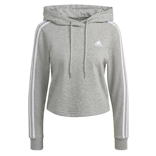 ADIDAS 3-Stripes FT Crop Hoody Women 1 ADIDAS 3-Stripes FT Crop Hoody Women