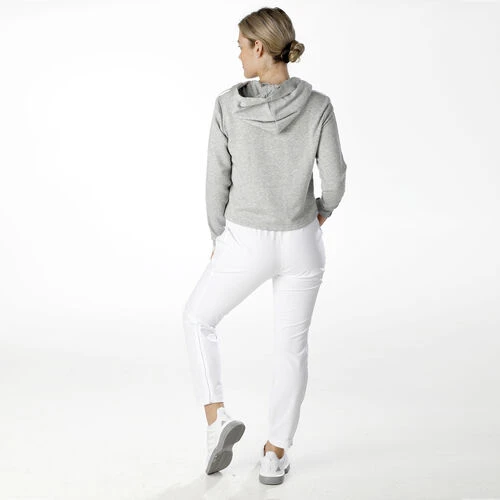ADIDAS 3-Stripes FT Crop Hoody Women 4 ADIDAS 3-Stripes FT Crop Hoody Women - Image 4