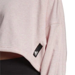 ADIDAS Studio Lounge Summer Crew Sweatshirt Women 9 ADIDAS Studio Lounge Summer Crew Sweatshirt Women -ADIDAS Store 17087000 17
