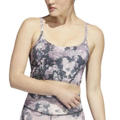 ADIDAS Yoga Light-Support Long Line All Over Print Sports Bras Women -ADIDAS Store 17102000 13