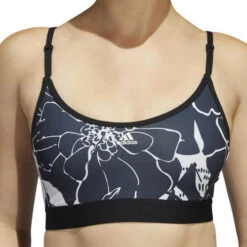 ADIDAS Training Flower Light-Support Sports Bras Women -ADIDAS Store 17107000 18