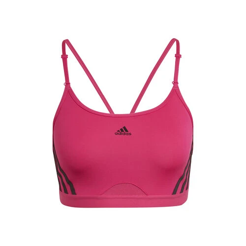 ADIDAS Aeroreact Low-Support 3 Stripes Sports Bras Women 1 ADIDAS Aeroreact Low-Support 3 Stripes Sports Bras Women