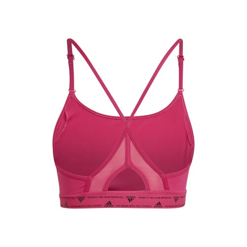 ADIDAS Aeroreact Low-Support 3 Stripes Sports Bras Women 2 ADIDAS Aeroreact Low-Support 3 Stripes Sports Bras Women - Image 2