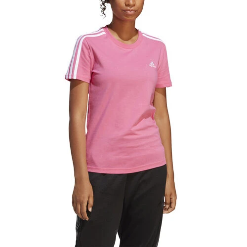 ADIDAS Essentials Slim 3-Stripes T-Shirt Women 2 ADIDAS Essentials Slim 3-Stripes T-Shirt Women - Image 2