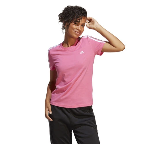 ADIDAS Essentials Slim 3-Stripes T-Shirt Women 4 ADIDAS Essentials Slim 3-Stripes T-Shirt Women - Image 4