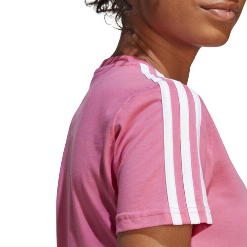 ADIDAS Essentials Slim 3-Stripes T-Shirt Women 6 ADIDAS Essentials Slim 3-Stripes T-Shirt Women - Image 6