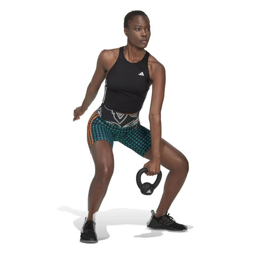 ADIDAS AEROREADY Made For Training 3-Stripes Crop Tank Top Women 4 ADIDAS AEROREADY Made For Training 3-Stripes Crop Tank Top Women - Image 4