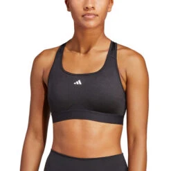 ADIDAS Training PowerReact Training Medium-Support Bra Sports Bras Women -ADIDAS Store 17854000 13