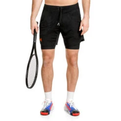 ADIDAS Melbourne Two-in-One 7-inch Shorts Men 13 ADIDAS Melbourne Two-in-One 7-inch Shorts Men -ADIDAS Store 17967000 0 5