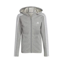 ADIDAS 3 Stripes Zip Hoodie Girls