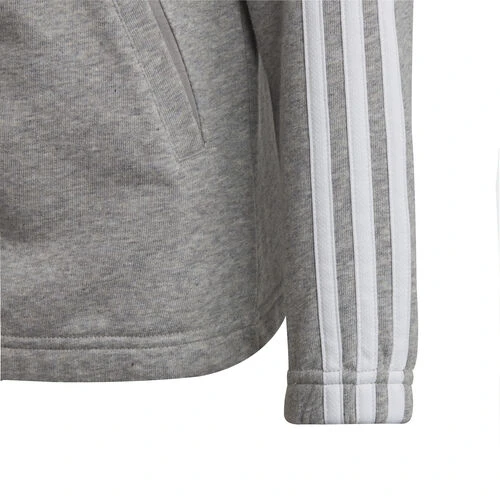 ADIDAS 3 Stripes Zip Hoodie Girls 4 ADIDAS 3 Stripes Zip Hoodie Girls - Image 4
