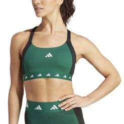 ADIDAS PWI Medium-Sport Tech-Fit Color Block Sports Bras Women 8 ADIDAS PWI Medium-Sport Tech-Fit Color Block Sports Bras Women -ADIDAS Store 18520000 13