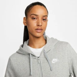 Nike Sportswear Club STD Zip Hoodie Women -ADIDAS Store 55462000 17
